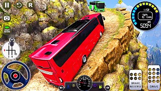 Offroad Bus Driving Simulator 3D - Uphill Bus Drive Game | Android Gameplay screenshot 5