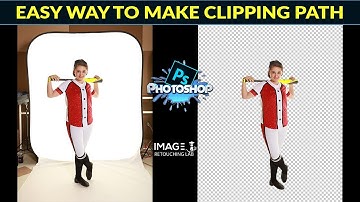 Easy Way To Make Clipping Path | Clipping Path Tutorial |  Image Retouching Lab