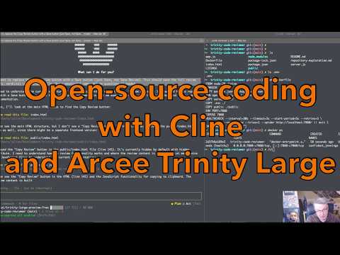 Thumbnail for Open-source Coding with Cline and Arcee Trinity Large