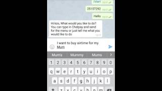 HOW TO BUY AIRTIME ON CHATPAY screenshot 1