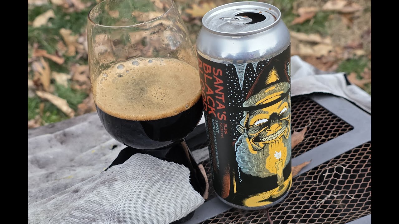Abomination | SANTA'S BLACK BLOOD - imp pastry stout w/ vanilla beans, milk sugar & eggnog spices
