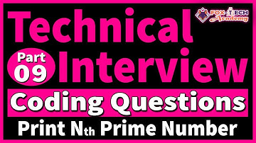 Technical Interview Coding Question | Coding question in c | Print n Prime number| Fox Tech | Part 8