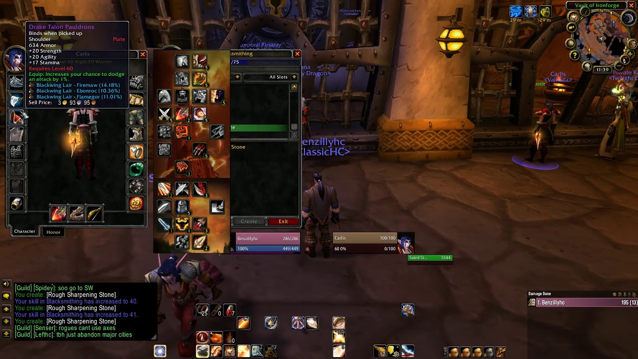 Wow hardcore challenge paladin youtube