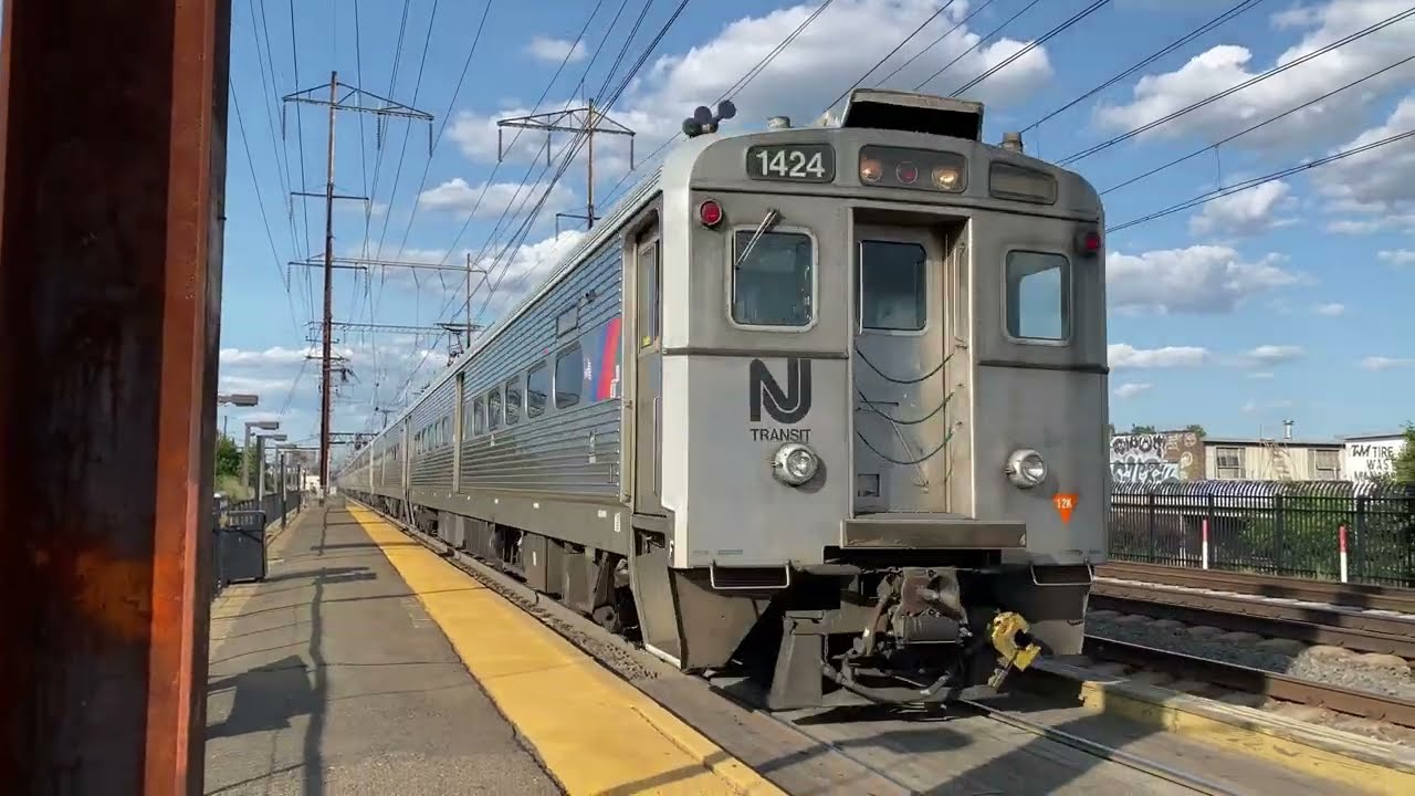 Amtrak & NJ Transit Northeast Corridor [NEC] Evening Rush Hour Action @ Jersey Avenue (8/2/23)