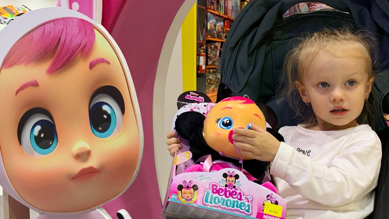 Nika pretend play with Cry Baby Dolls by Cry Babies YouTube