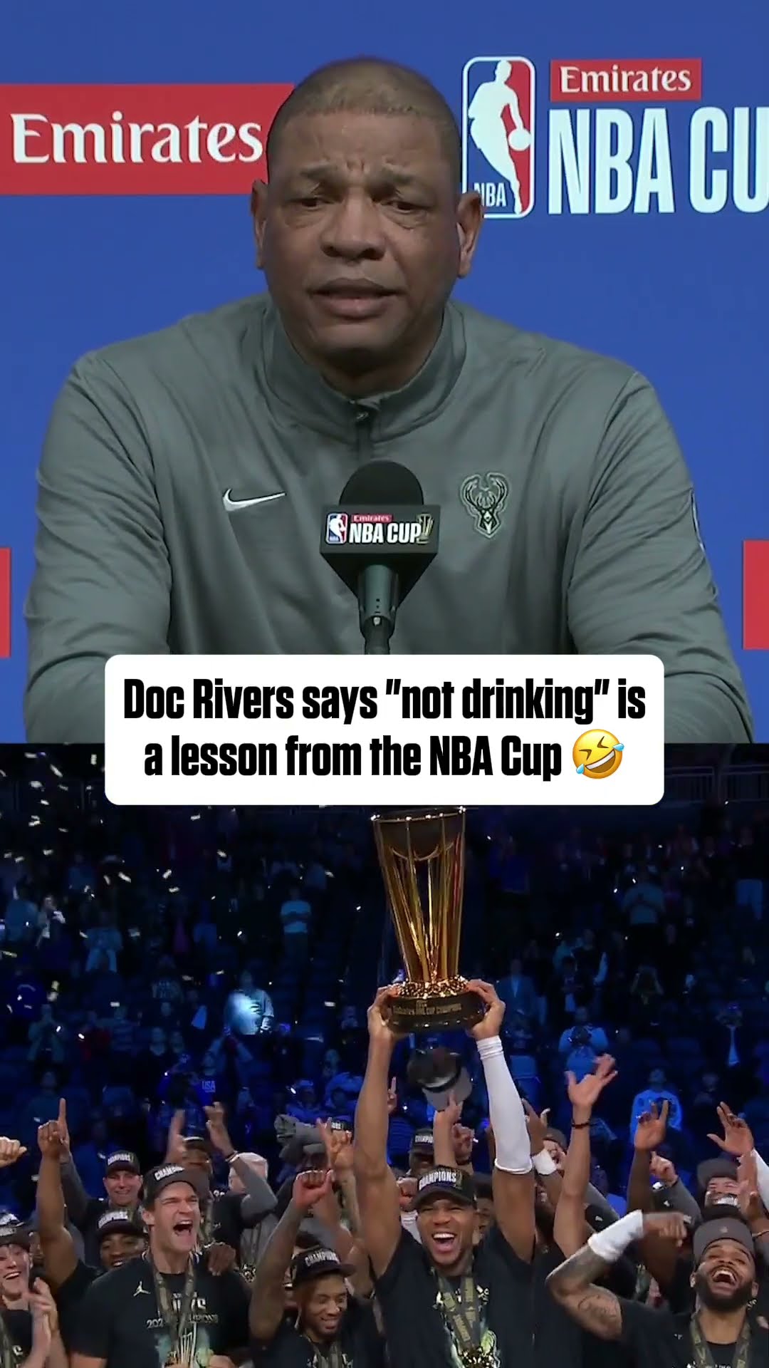 Doc Rivers' lesson from the NBA Cup ?
