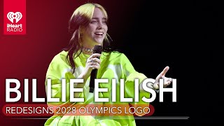 Billie Eilish Redesigns 2028 Olympics Logo With Her Signature Lime Green Fast Facts