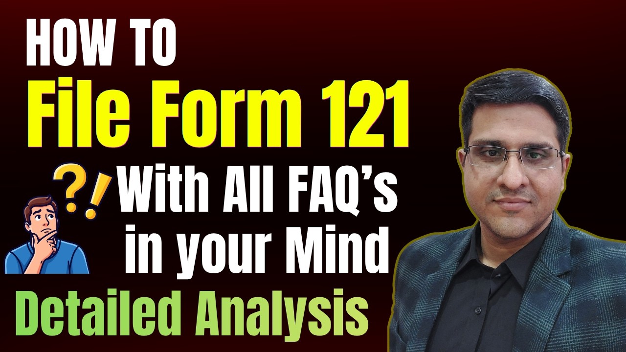 अब Form 121 File करना हुआ आसान! 📄 Step-by-Step Guide + FAQs - YouTube