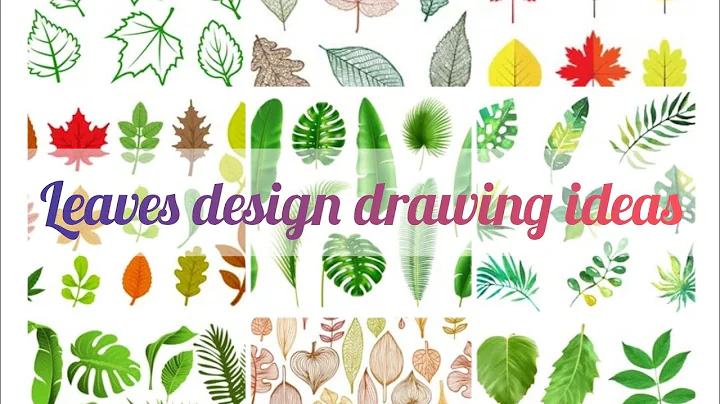 Green leaves print painting tutorial / Green leaves painting ideas / Leaves painting