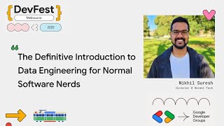 Nikhil Suresh - The Definitive Introduction to Data Engineering for Normal Software Nerds