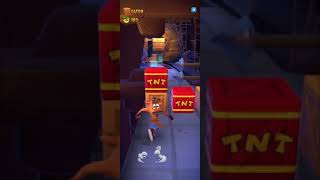 Crash Bandicoot On the Run! Temple Ruins Break all the Crates screenshot 4
