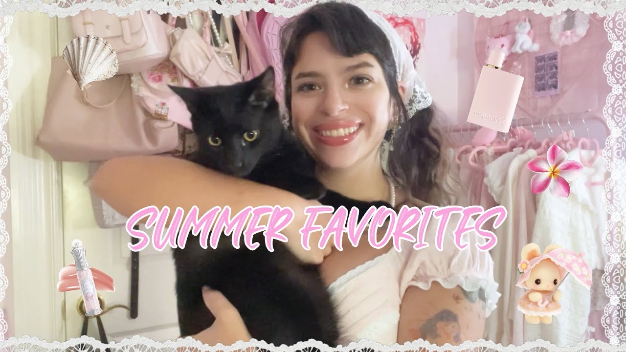 Summer favorites 𝜗𝜚⋆₊˚ Tralala, Flower knows, kpop, cats ˚⋆𓇼˚⊹ 𖦹 ⁺｡°🐚