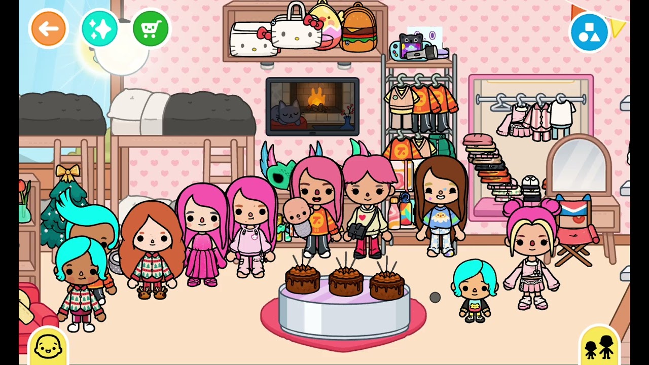 Evde hırsız polis oynadık kazanana  para ödülü  (toca boca) eğlenceli cocuk videolar