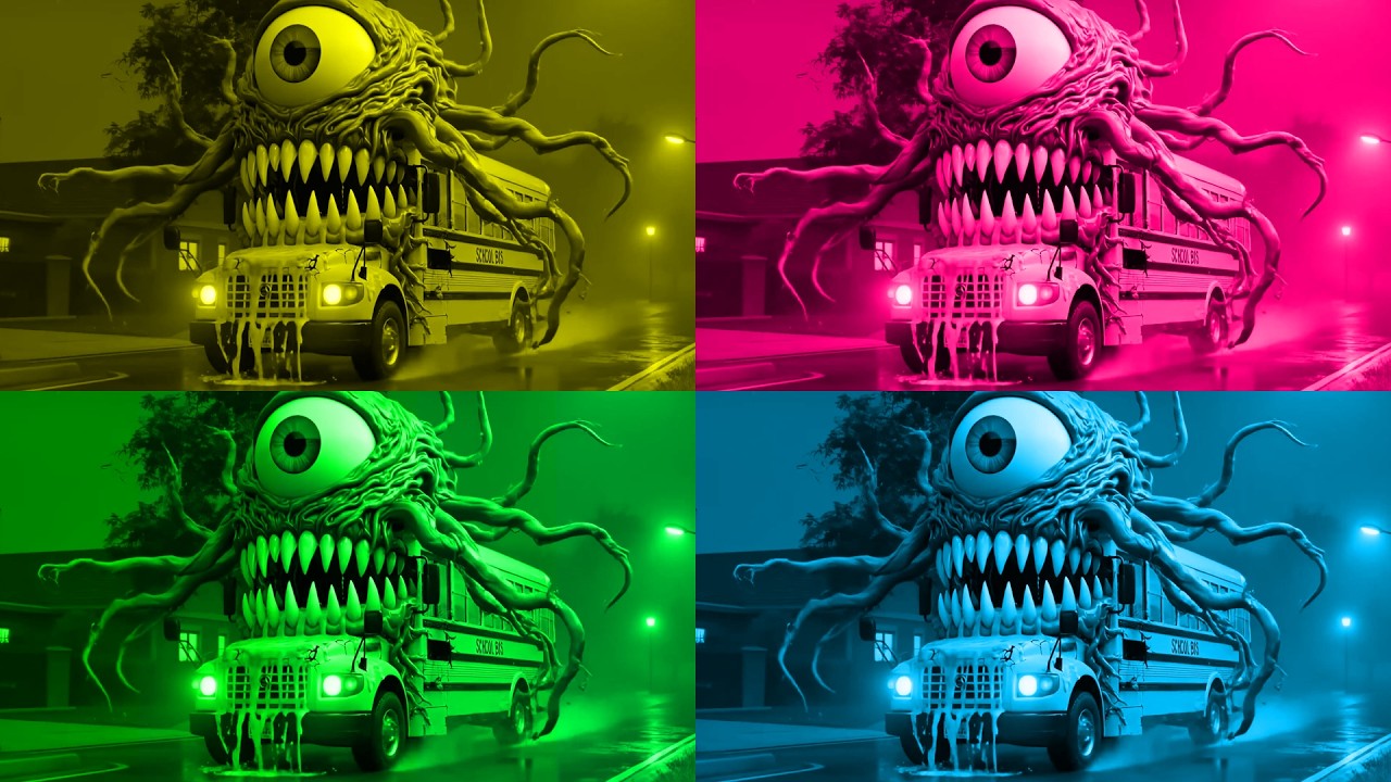 Tiles Hop Coffin Dance – School BUS Eater Theme | 4 Color Options!