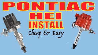 FIREBIRD FRIDAY:  How To Install HEI Pontiac Distributor From Points System  FAST & CHEAP DIY