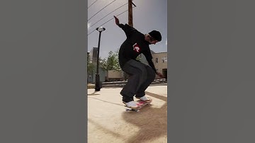shuv it 5-0 to nose grind 180 nollie heel out