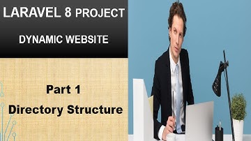 laravel 8 cms project part 1 | laravel directory structure | fully dynamic site in laravel 8 hindi