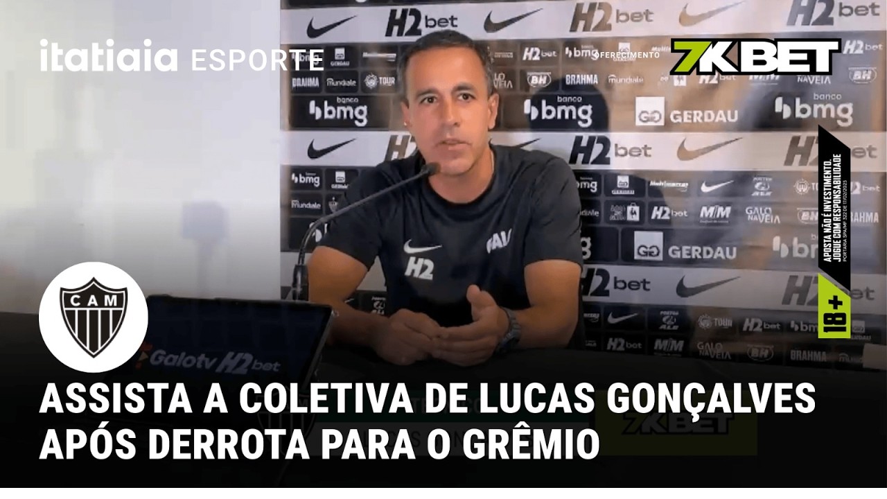 LUCAS GONÇALVES ANALISA DESEMPENHO DO ATLÉTICO APÓS DERROTA PARA O GRÊMIO NO BRASILEIRÃO