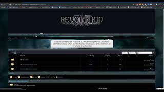 Revolution 317 Custom RSPS   Forum/Donor store overview