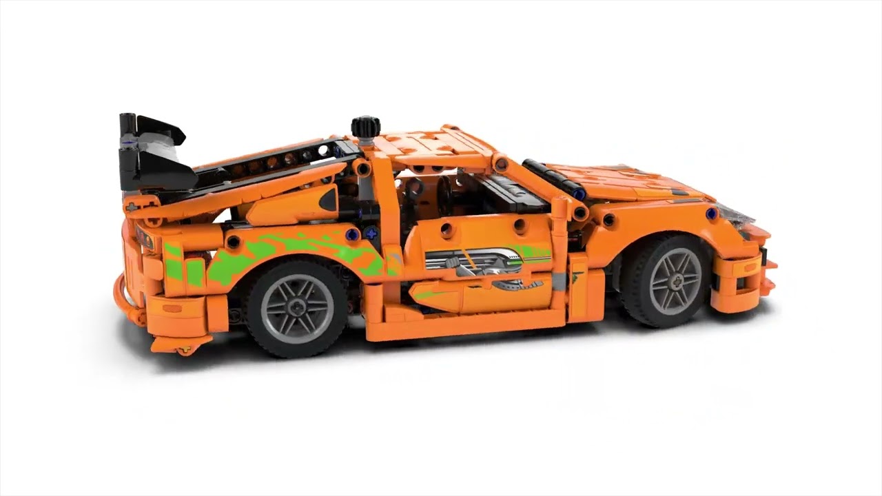 LEGO Technic Fast and Furious Toyota Supra MK4 42204 - 9 Yaş ve
