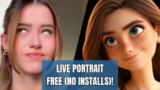 Live Portrait - Animate Any Image For FREE - No Download or Installation!