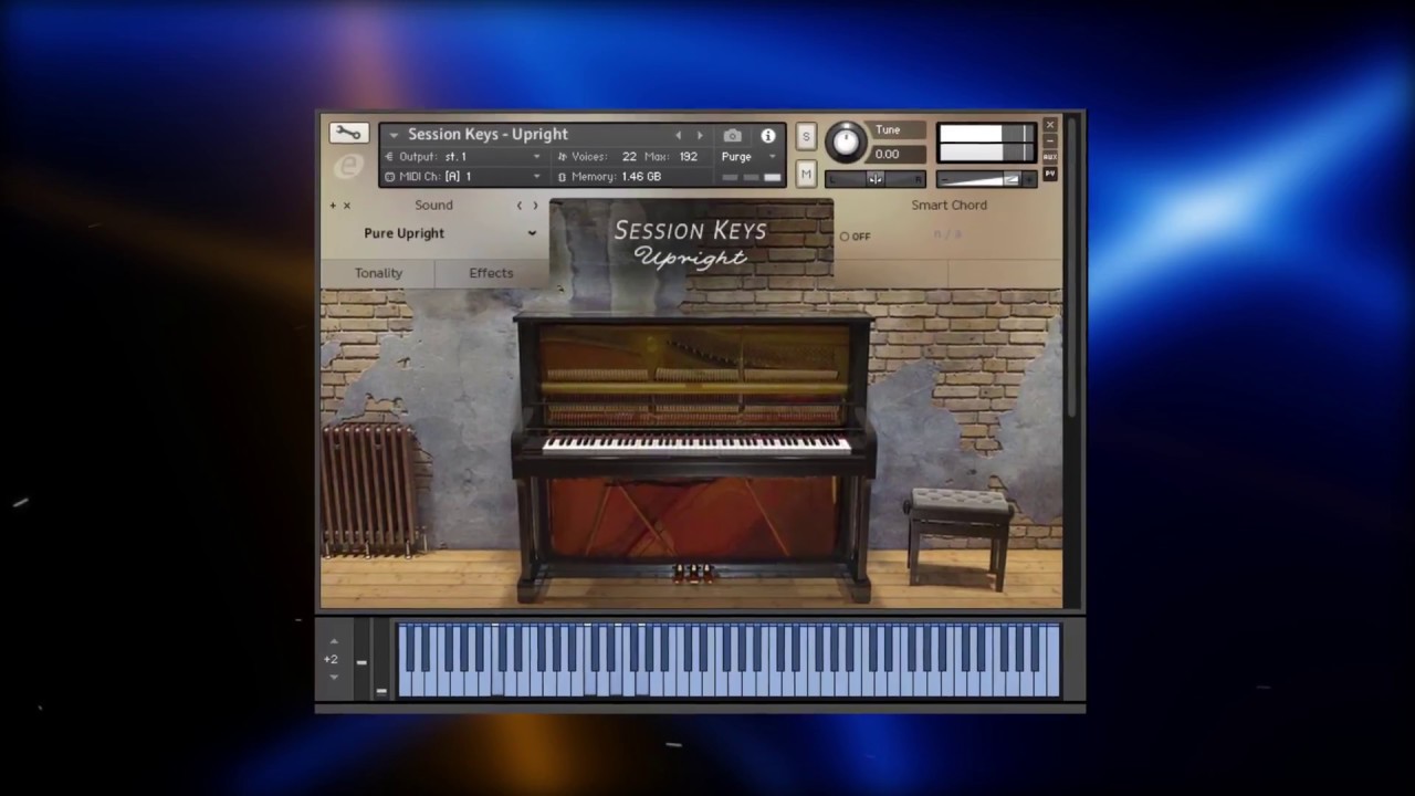 PIANOS PARA KONTAKT 2018 1 Session Keys Upright Piano para KONTAKT