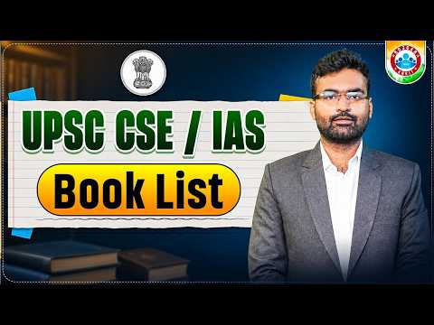 Booklist & Resources for UPSC CSE | UPSC CSE Booklist 2027-28 | IAS Preparation के लिए Best Books