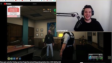 Ramee Reacts to Bass Gets Sad After Fingle Dang Gets Into CG Before Him! | NoPixel RP | GTA | CG