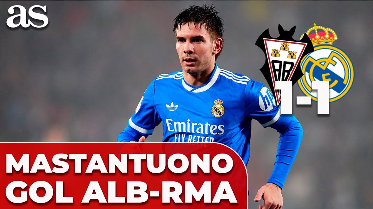 ¡EMPATE en ALBACETE! MASTANTUONO hace los deberes y pone el ALBACETE 1 - REAL MADRID 1 | COPA
