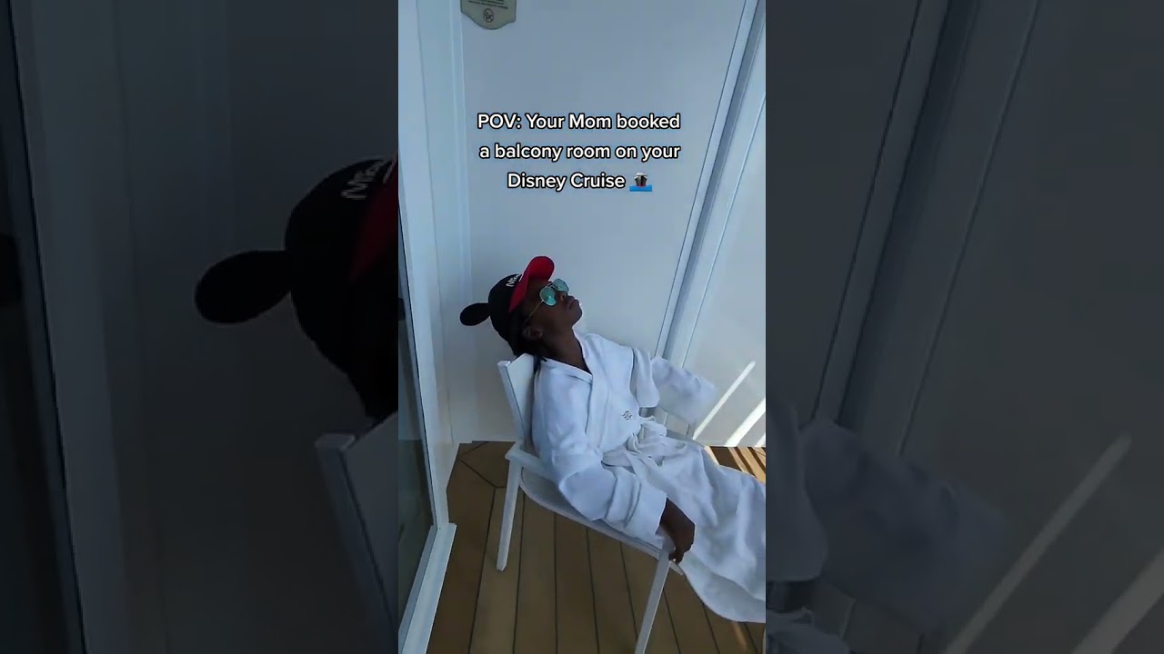 10yr Old Enjoying Luxurious Balcony Room on Disney Cruise