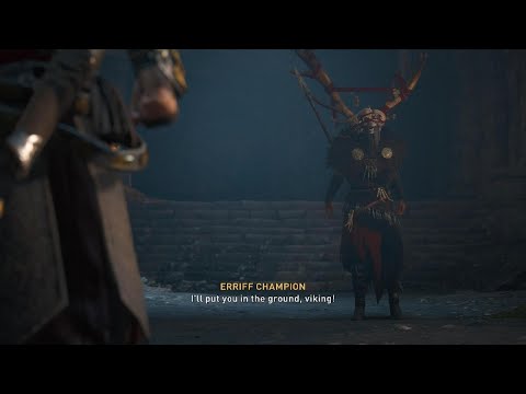 Assassin's Creed Valhalla Erriff Champion Lugh's Spear Boss Fight PS5 Walkthrough Cutscene Gameplay