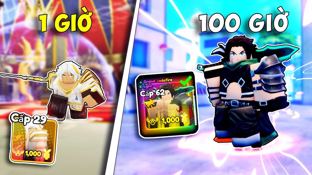 100H CÀY NÁT ANIME DEFENDERS !?🤯