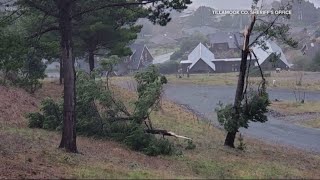 Tornado damages homes in Manzanita