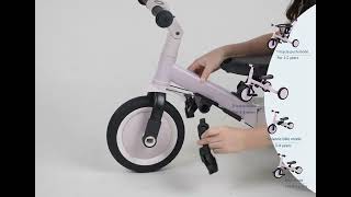 Topmark Lio - 4 In1 Driewieler Met Duwstang - Loopfiets - Balance Bike