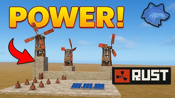 RUST Electricity Made Easy — Wind & Solar Setup You NEED To Know