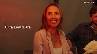 East Oak E-Glow 2-In-1 Standing Electric Patio Heater