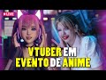 MINHA AMIGA ME LEVOU AO EVENTO DE ANIME! Aventura otaku IRL com a PamSnowStage no AnimeBuzz!