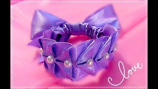 Резинка для волос из лент МК / Резинка для гульки / from satin ribbon Hair styil DIY Резинка для волос из лент МК / Резинка для гульки / from satin ribbon Hair styil DIY