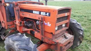 Ciągnik RENAULT 651-4, 4x4 + TUR, łyżka na Flotilo.pl