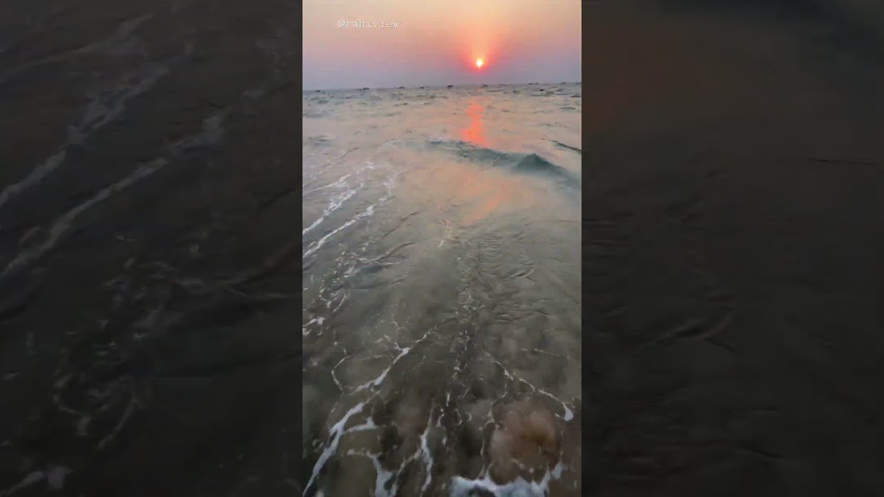 Sound of Sea 🌊 Candolim Beach 🏝️in Goa. 