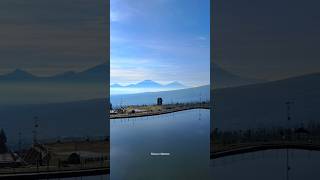 NATURE'S GREETING IN THE MORNING #naturalbeauty #mountain #naturalview #merbabu #merapi #sumbing