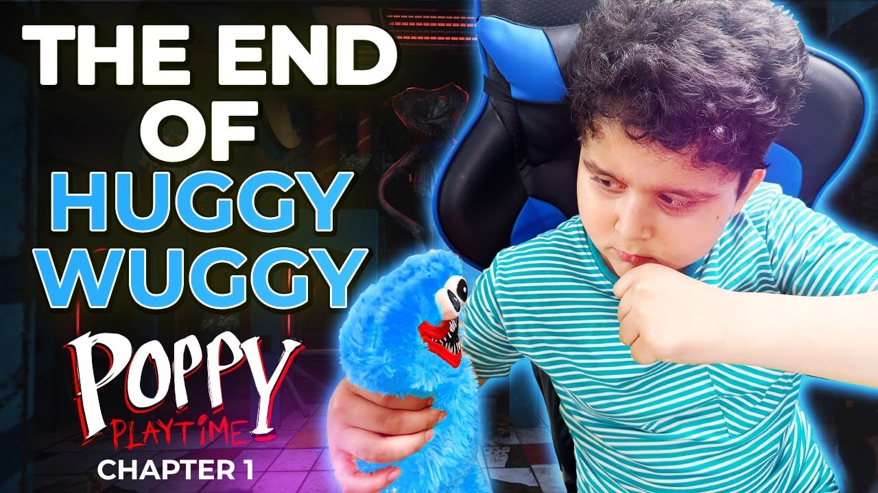 Poppy Raja Defeating Huggy Wuggy in Poppy Playtime Chapter 1| Flashy Raja's Epic ...