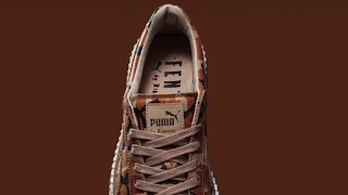 RIHANNA’S PUMA FENTY CREEPER “CAMO ORANGE”