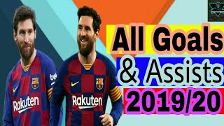 Lionel messi - all goals and assists ...