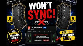JBL SRX906LA Firmware Update Problems? Here's What Fixed Mine screenshot 5