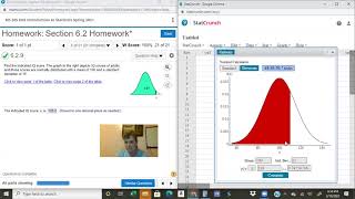 Calculating Probabilities of Normal Distributions with StatCrunch