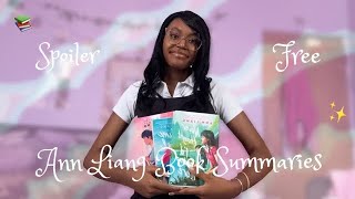A Spoiler Free Guide to 4 Ann Liang Books!