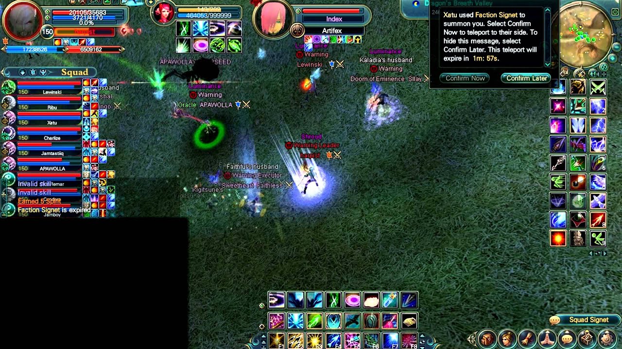 Epic perfect world - Warning vs Artifex