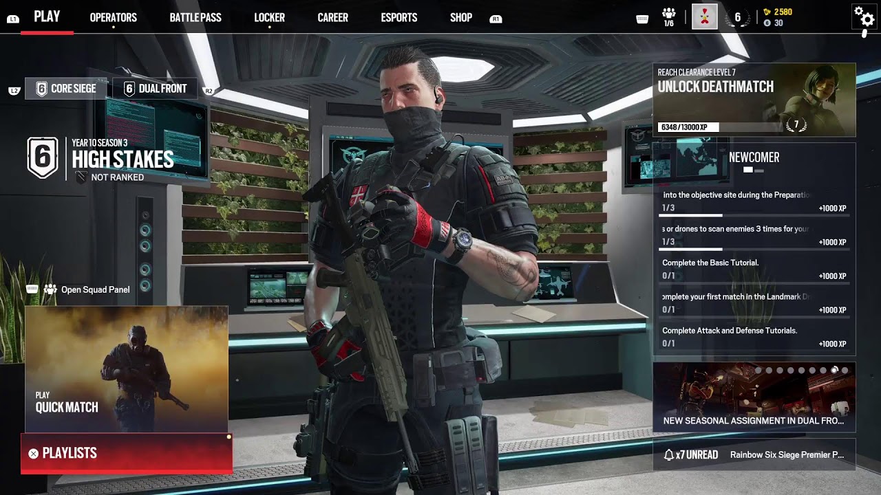 Rainbow6live talking with chat