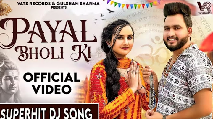 Payal Bholi KI (Official Video) Gulshan Music | Jaat Nia | New Haryanvi Bhole Song 2025 | Kawad Song